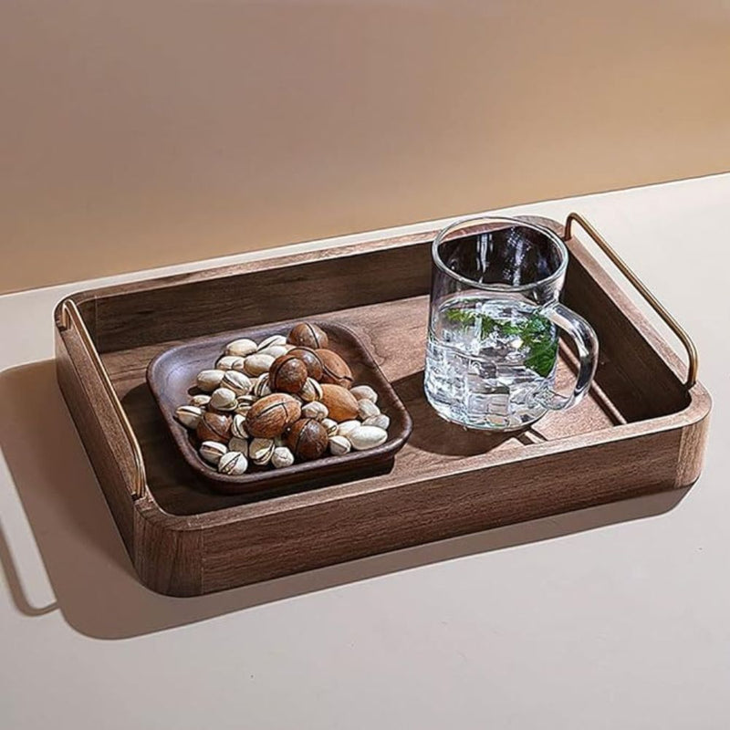 Regal Walnut Serving Tray