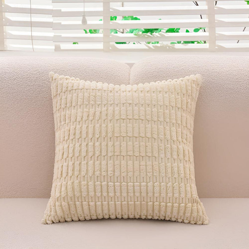 Plush Ridge Cushion Covers