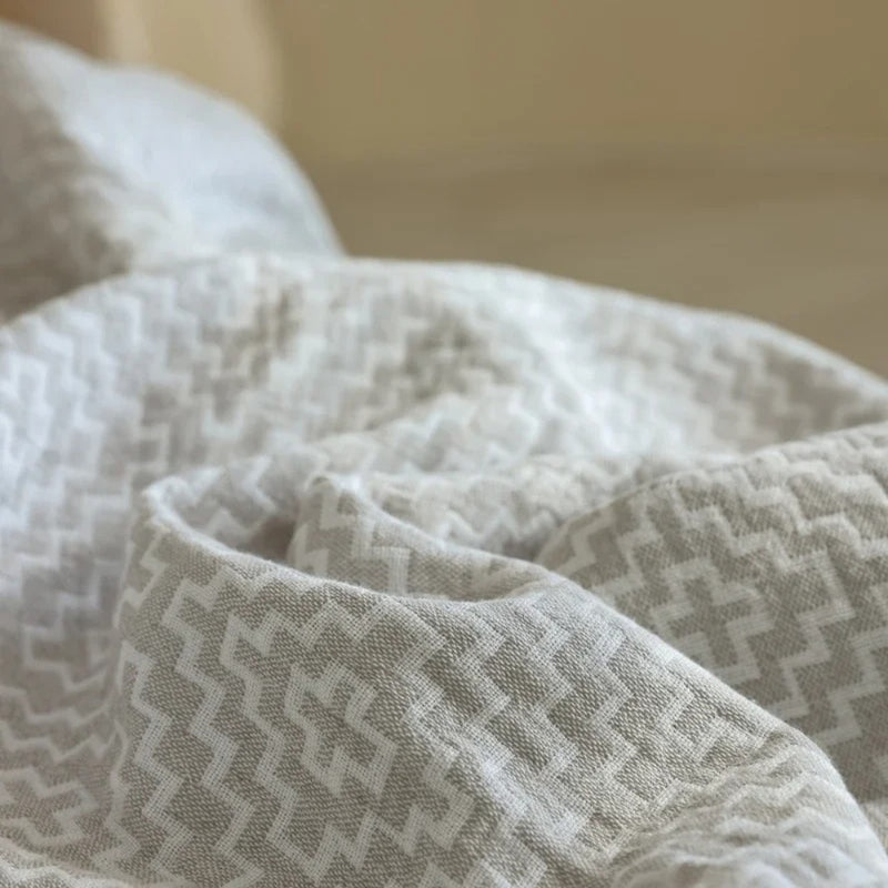 Cosy Maze Pure Cotton Blanket