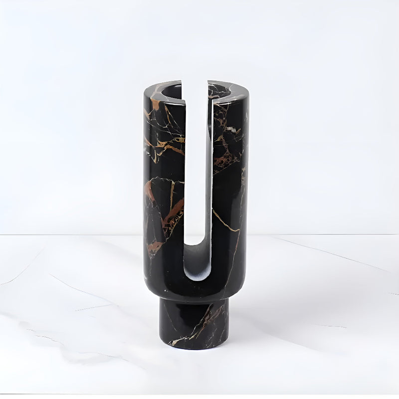 Eclipse Marble Candle Holder