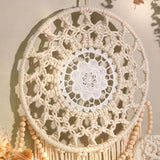 Whimsical Macrame Dream Catcher Decor