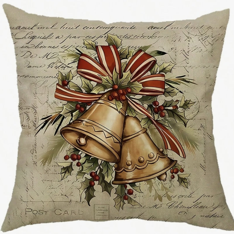 Santa's Charm Farmhouse Cushion