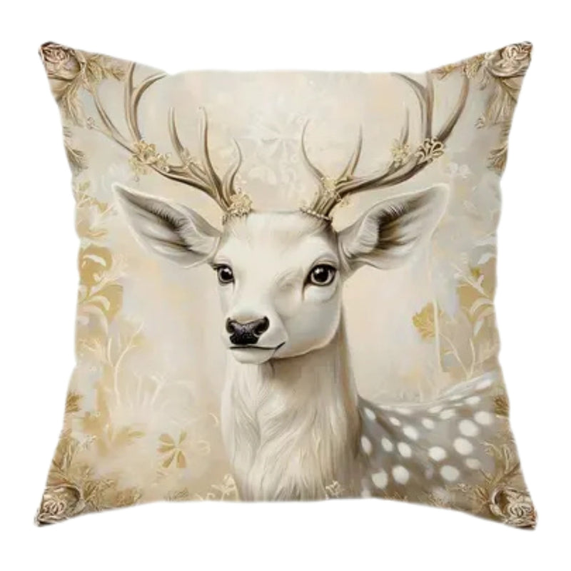 Golden Velvet Christmas Cushion Covers