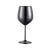 Lustrous Stainless Steel Wine Glass