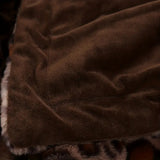 Wild Elegance Leopard Print Blanket