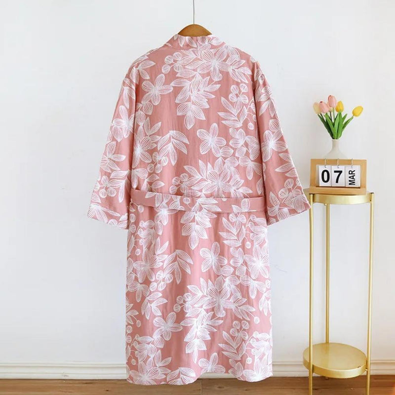 Floral Breeze Kimono Robe