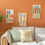 Colourful Fringe Tapestry Decor