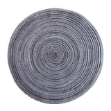 6 Set Round Linen Placemats or Coasters