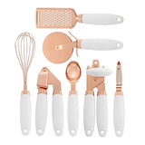 7-Piece Rose Gold Cooking Set