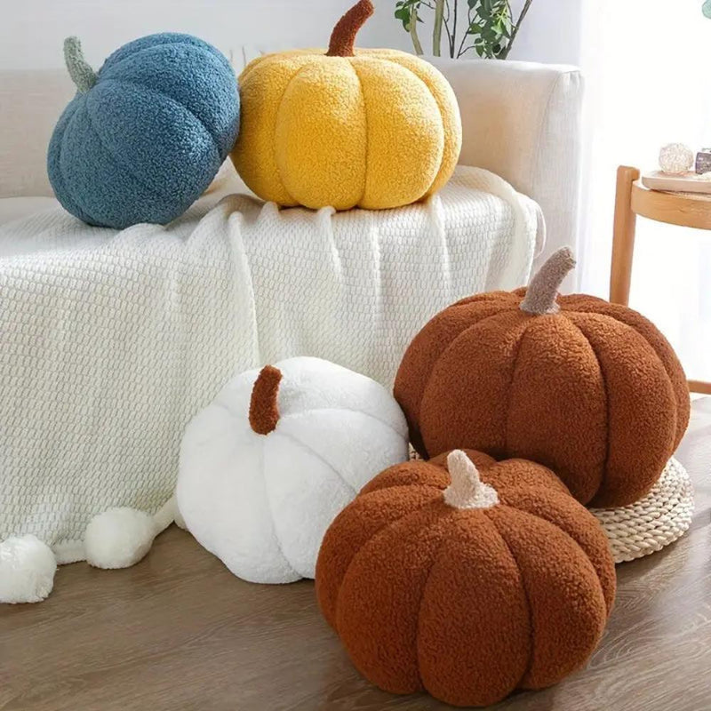 Pumpkin Patch Plush Cushions