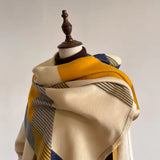 Abstract Geometric Colour Shawl
