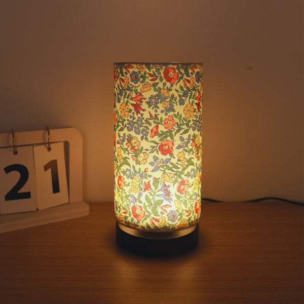 Botanical Floral Fabric Lighting Table Lamp