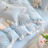 Cottagecore Ruffle Cotton | 4pcs Bedding Set
