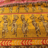 Cultural Rhythm Tassel Cotton Blanket