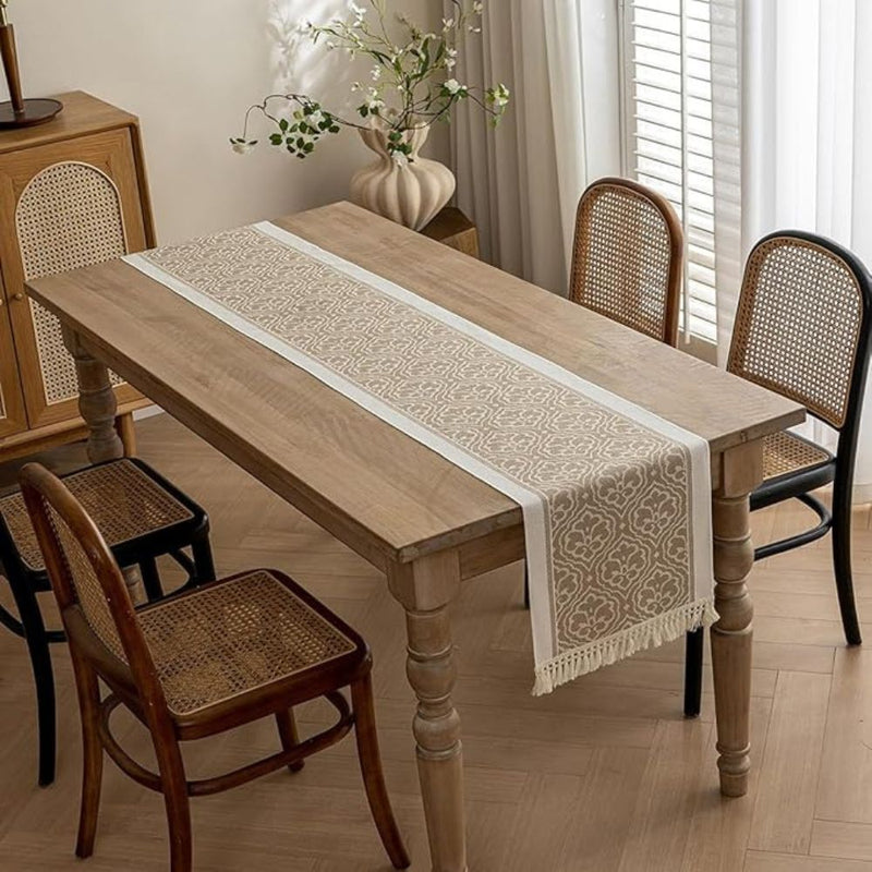 Damask Dune Table Runner