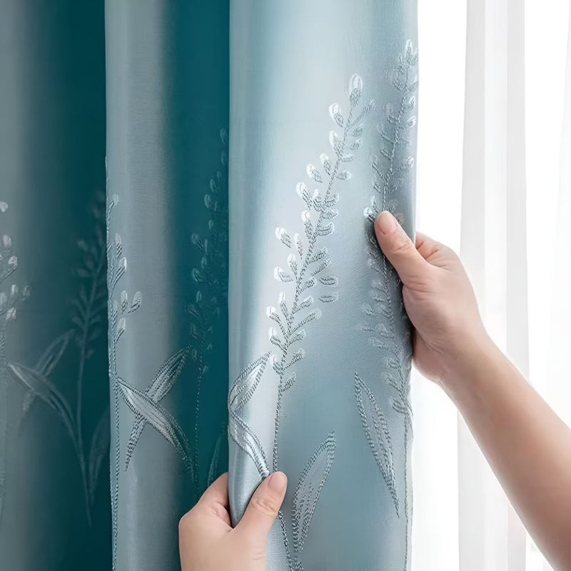 Elysian Leaf Blackout Curtains