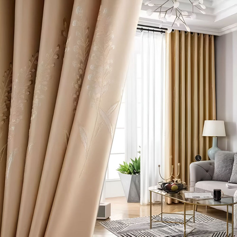 Elysian Leaf Blackout Curtains