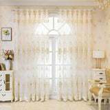 Elyvia Embroidered Classic Sheer Lace Curtain