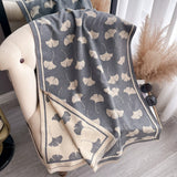 Ginkgo Charm Reversible Blanket Scarf Wrap