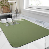 Quick Dry Kitchen Dish Mat | Highly Absorbent