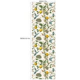 Lemon Bluebird PVC Adhesive Wallpaper