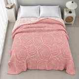 Lure Whisper Rose Cotton Blanket