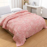 Lure Whisper Rose Cotton Blanket