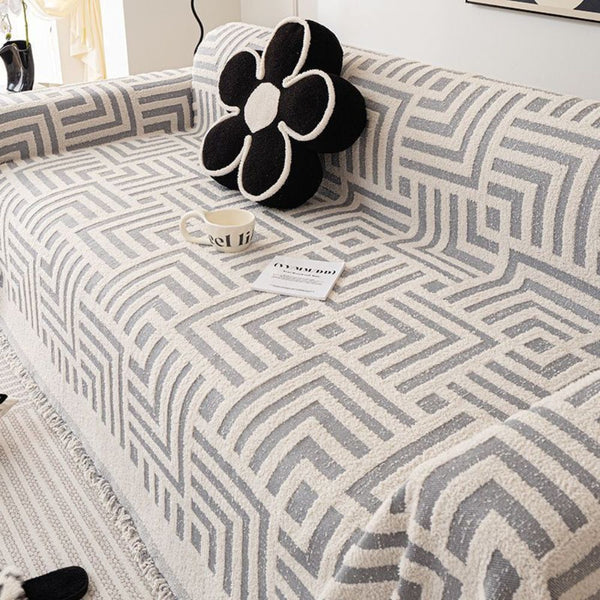 Mazeline Chenille Sofa Cover