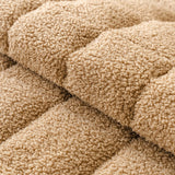 Modern Square Boucle Anti-Slip Couch Cover