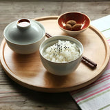 Modern Zen Bamboo Serving Plate