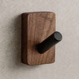 Natural Wood Hook Wall Organiser