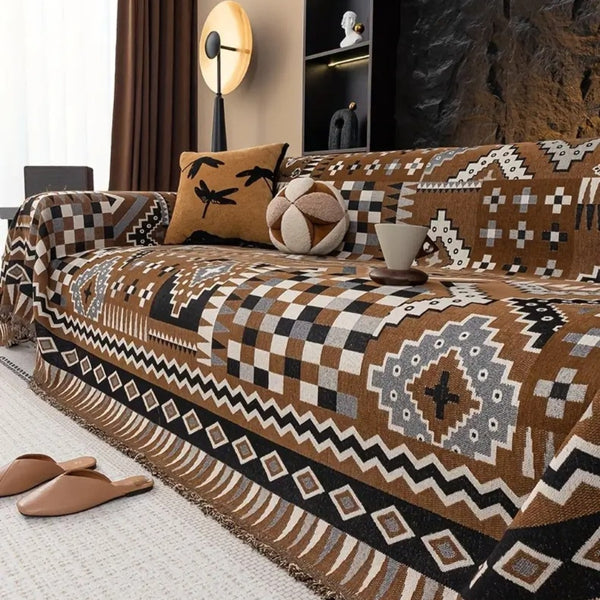 Nomad Charm Weave Couch Cover