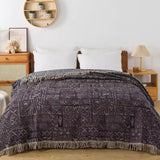 Ornate Blossom Cotton Blanket