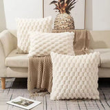 Plush Marshmallow Cushion Cover