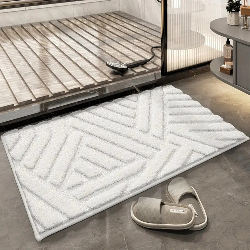 Plush Tufted Non-Slip Bath Mat