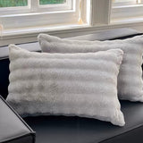 Rabbit Faux Fur Pillow Cover