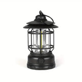Retro Glow Camping Lantern Lamp