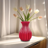 Ripple Form Decorative Vase
