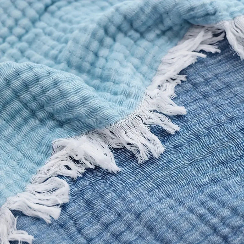 Soft Muslin Breathable Cotton Gauze Blanket