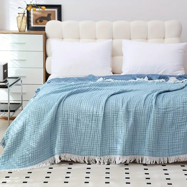 Soft Muslin Breathable Cotton Gauze Blanket