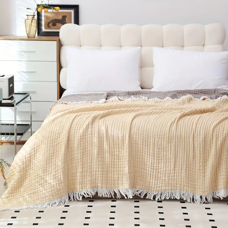 Soft Muslin Breathable Cotton Gauze Blanket