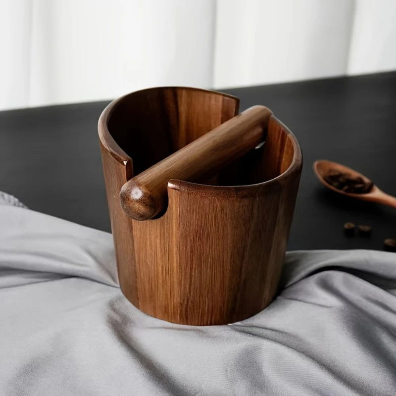Solid Wood Coffee Knock Box
