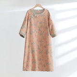 Amber Dusk Floral Nightgown