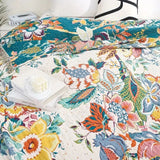 Tropical Whisper Reversible Cotton Blanket