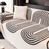 Urban Arch Pattern Sofa Slipcover Decor