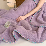 Veluvia Bouclé Plush Winter Blanket