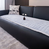 Minimalist Plush Quilted Couch Cover