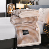 Warm Waffle Sherpa Blanket