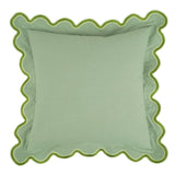 Wave Edge Cotton Cushion Cover