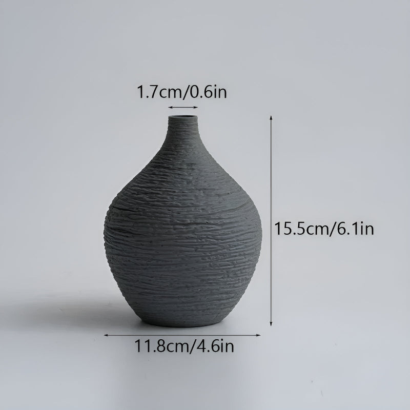 Earthline Ceramic Artisan Vase